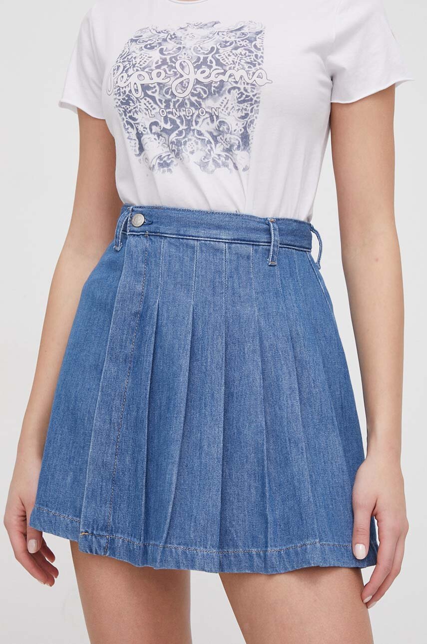 Jupe Pepe Jeans Maar Noire pour Femme Noir - Prêt-à-Porter Jupe Pepe Jeans Maar Noire pour Femme Noir - Prêt-à-Porter