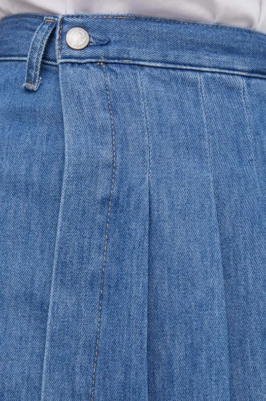 niebieski Pepe Jeans spódnica jeansowa