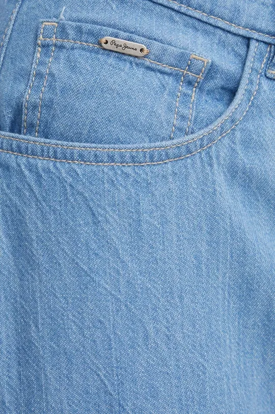 niebieski Pepe Jeans spódnica MAXI SKIRT HW DNM REG