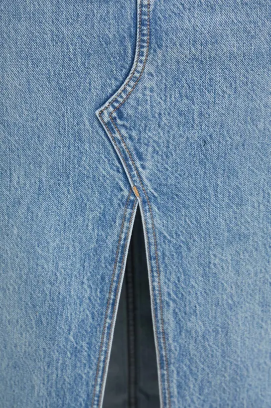 modra Jeans krilo Abercrombie & Fitch