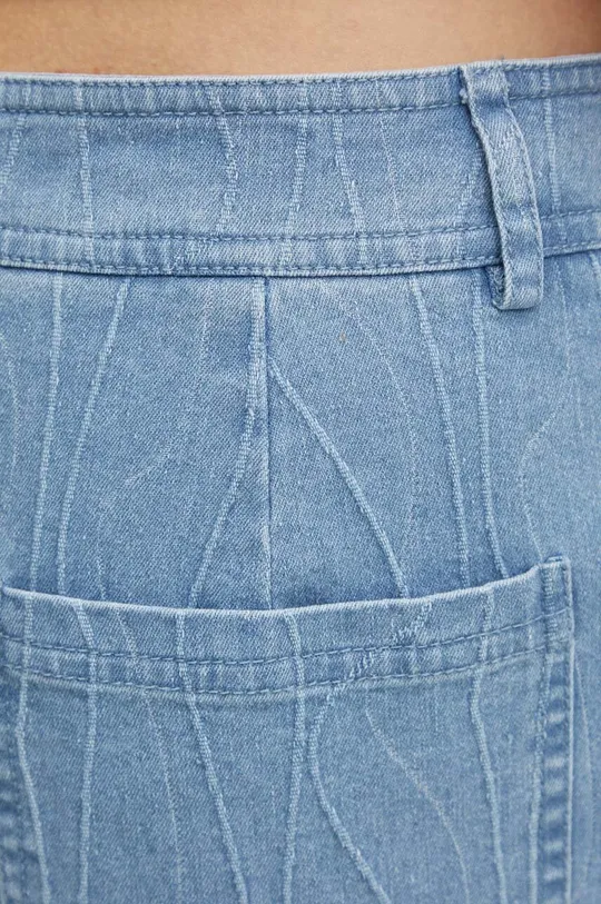 niebieski Résumé spódnica jeansowa AlfieRS