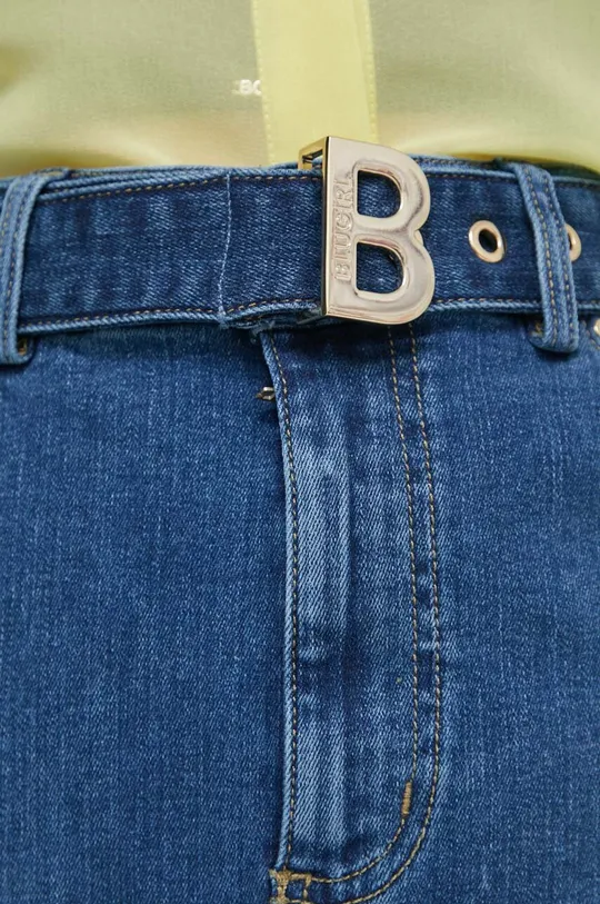 niebieski Blugirl Blumarine spódnica jeansowa