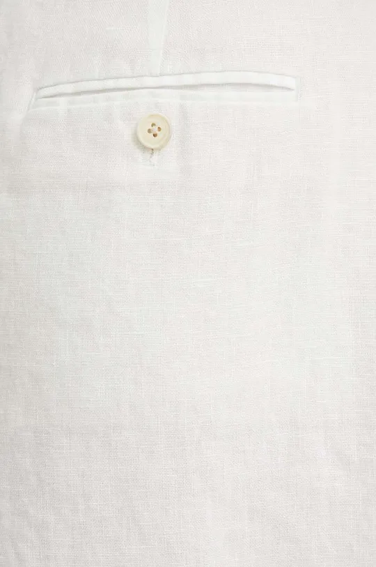 bijela Lanene kratke hlače Polo Ralph Lauren