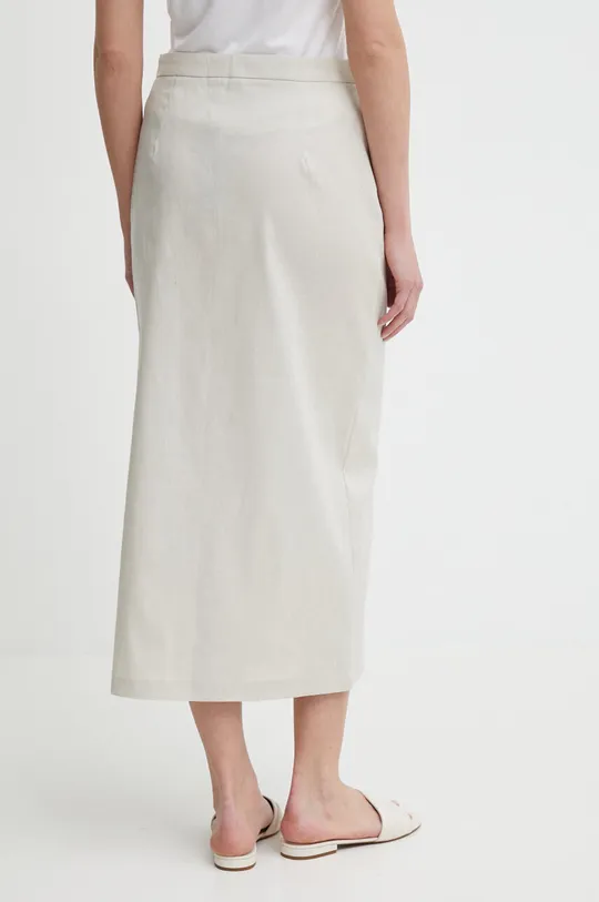 Ľanová sukňa Sisley 55 % Ľan, 42 % Bavlna, 3 % Elastan