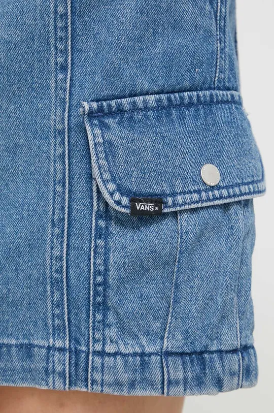 niebieski Vans spódnica jeansowa