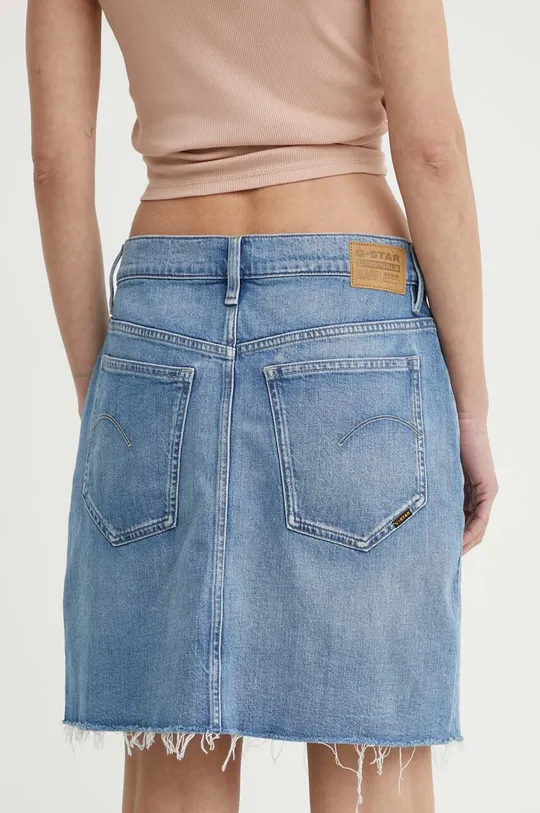 G-Star Raw spódnica jeansowa Materiał zasadniczy: 99 % Bawełna, 1 % Elastan, Podszewka kieszeni: 65 % Poliester z recyklingu, 35 % Bawełna organiczna