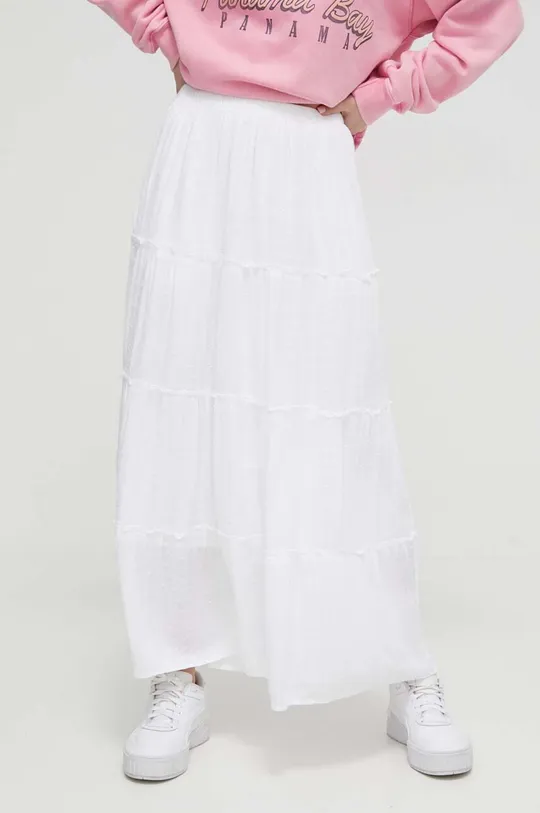 biały Hollister Co. spódnica Damski
