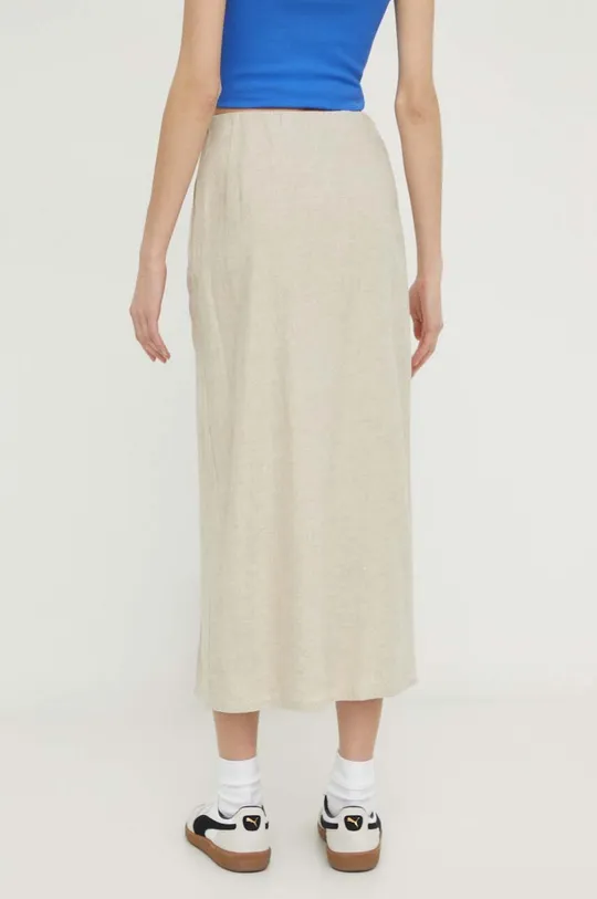 Lanena suknja Hollister Co. Temeljni materijal: 55% Lan, 45% Viskoza Postava: 100% Poliester