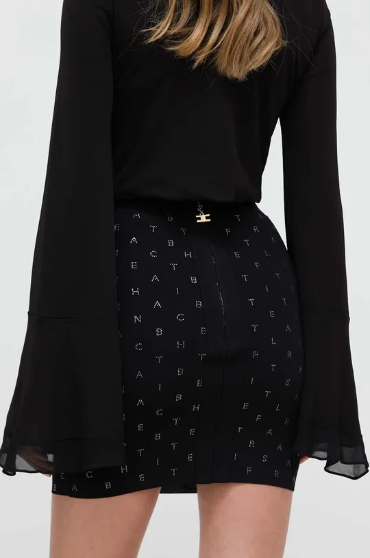 Suknja Elisabetta Franchi Temeljni materijal: 63% Viskoza, 37% Poliamid Aplikacija: 100% Staklo