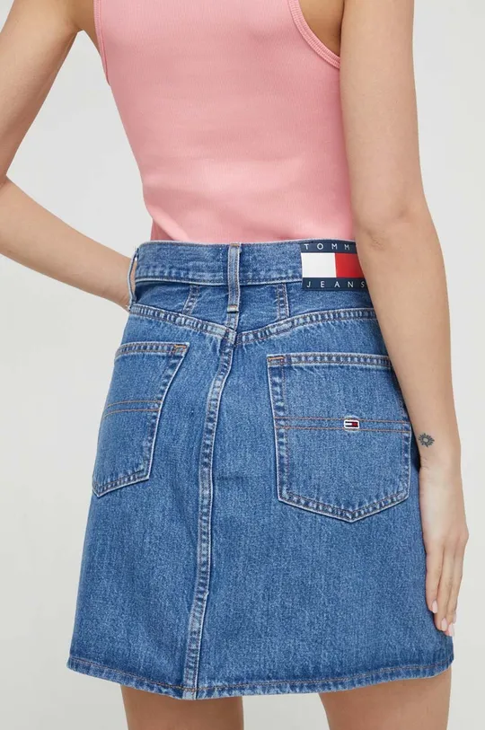 Джинсовая юбка Tommy Jeans 70% Хлопок, 30% Переработанный хлопок