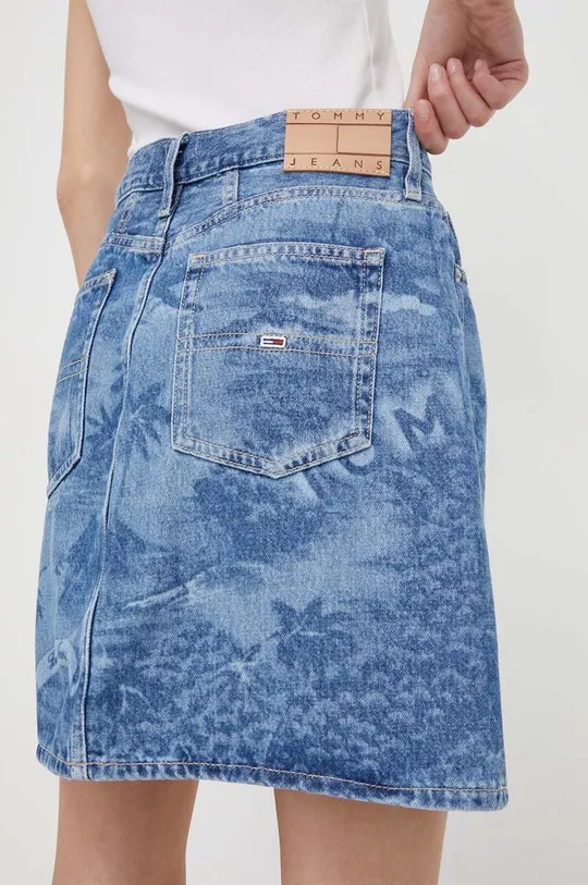 Tommy Jeans spódnica jeansowa 100 % Bawełna z recyklingu
