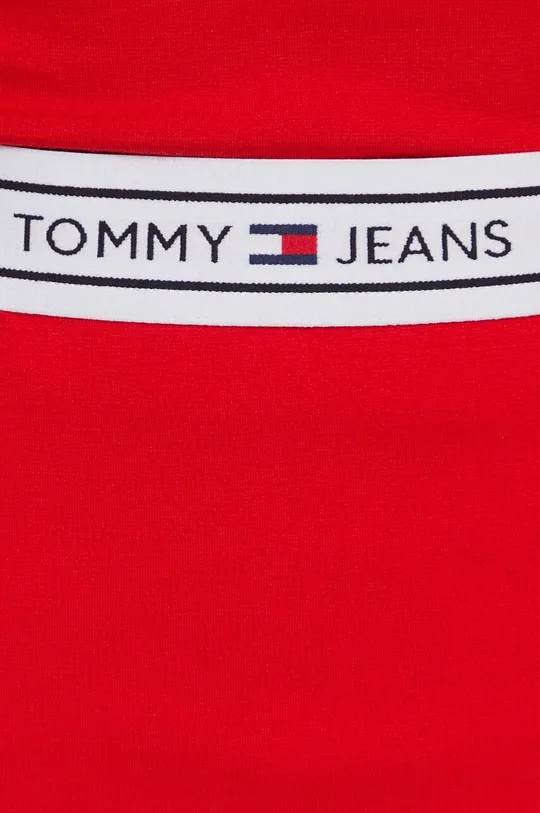 piros Tommy Jeans szoknya