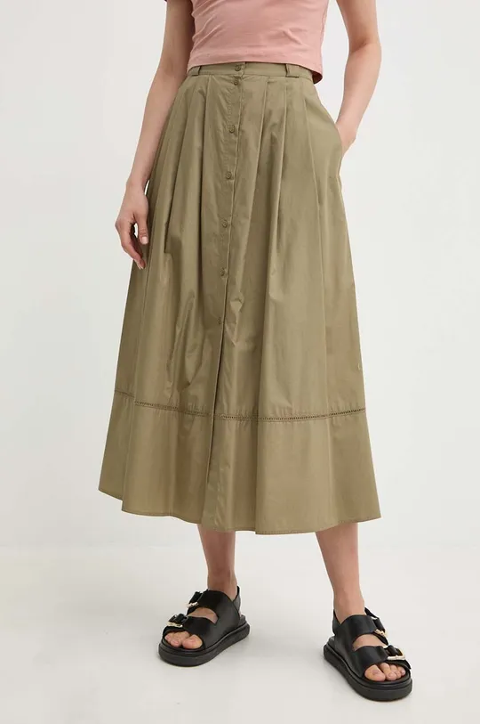 zelena Pamučna suknja MAX&Co. Ženski