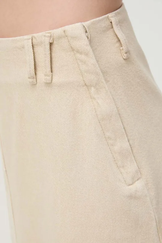 beżowy By Malene Birger spódnica jeansowa