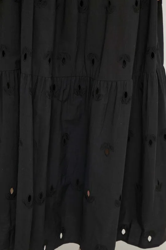 czarny Desigual spódnica bawełniana VICENZA