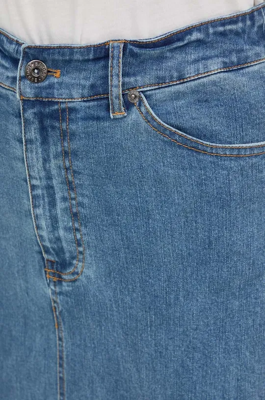 niebieski Bardot spódnica jeansowa CYNTHIA