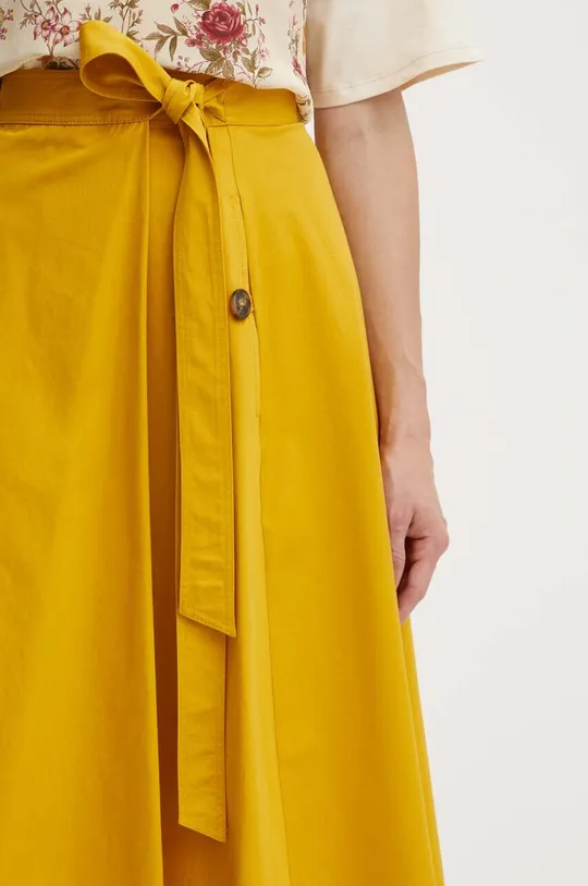 žltá Bavlnená sukňa Weekend Max Mara