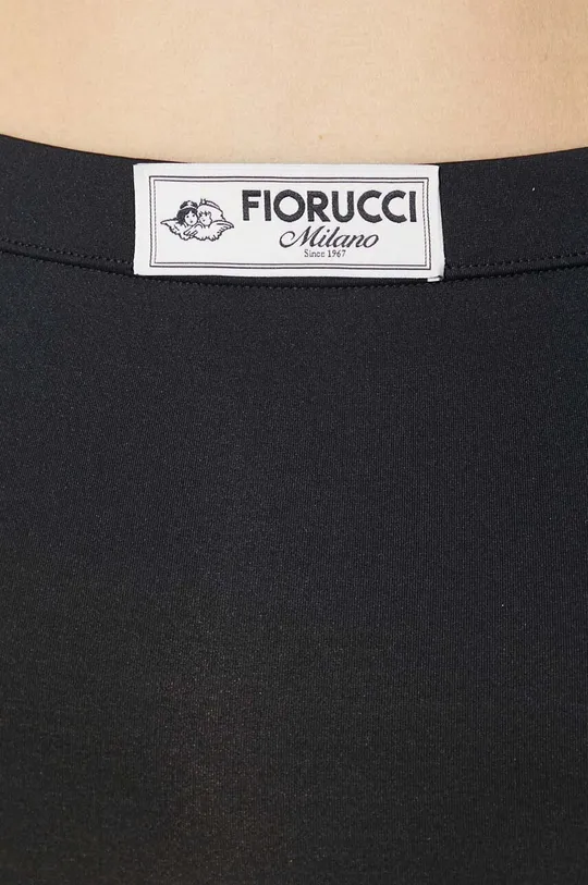Suknja Fiorucci Black Midi Skirt Ženski