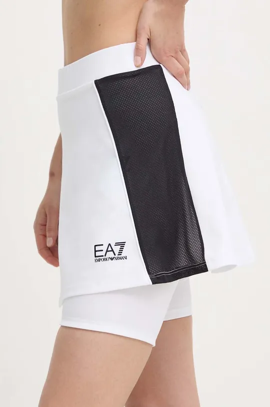 biały EA7 Emporio Armani spódnica sportowa Damski