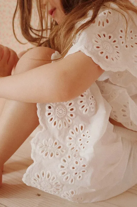 Dječje pamučna haljina Konges Sløjd