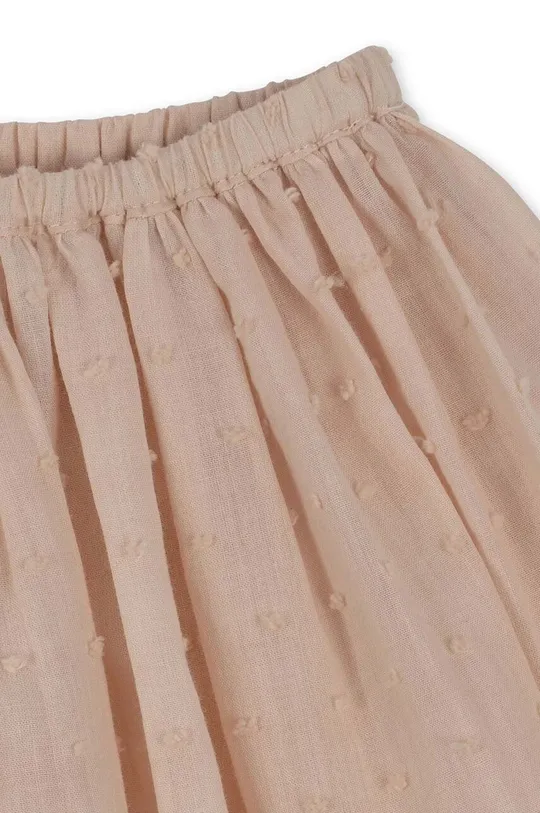 ροζ Παιδική βαμβακερή φούστα Konges Sløjd
