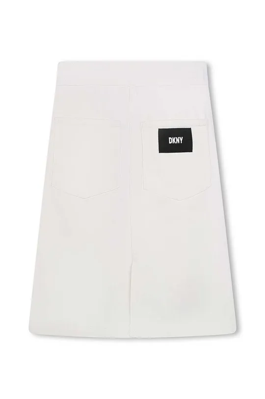 Παιδική τζιν φούστα Dkny λευκό