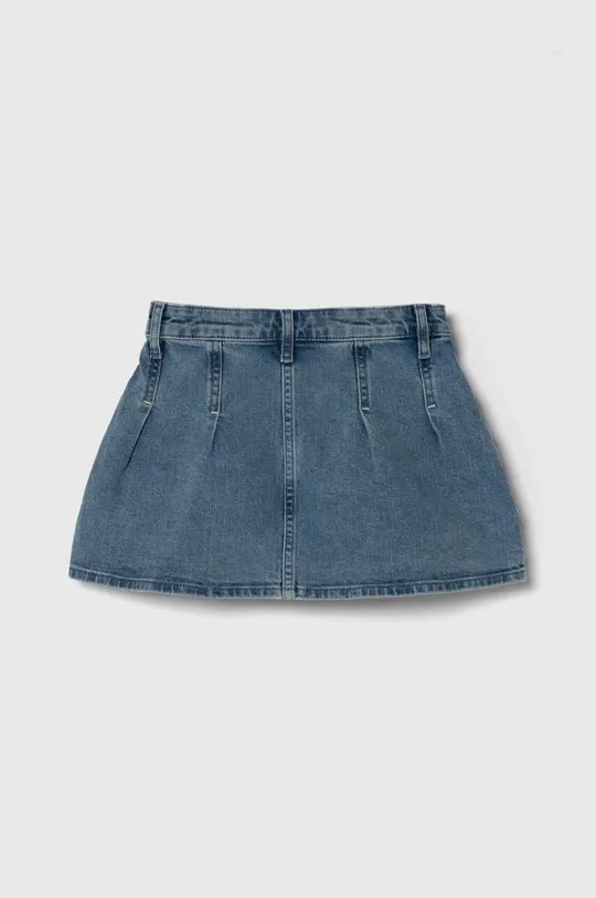 Хлопковая джинсовая юбка Tommy Hilfiger голубой