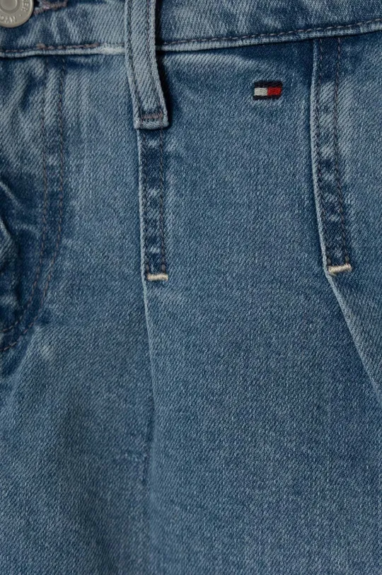 Хлопковая джинсовая юбка Tommy Hilfiger Материал 1: 99% Хлопок, 1% Эластан Материал 2: 79% Хлопок, 20% Переработанный хлопок, 1% Эластан