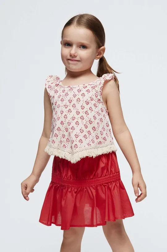 Детская хлопковая юбка Mayoral Для девочек