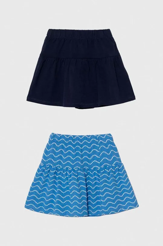 modrá Dievčenská bavlnená sukňa zippy 2-pak Dievčenský