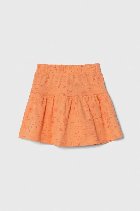 Παιδική βαμβακερή φούστα zippy 2-pack πορτοκαλί