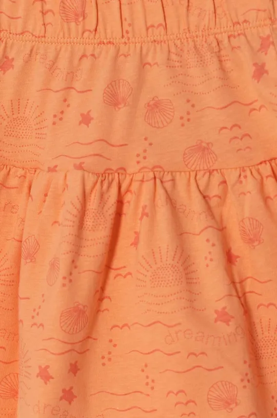 оранжевый Детская хлопковая юбка zippy 2 шт