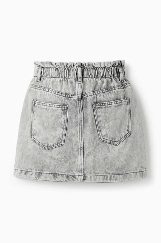 Детская джинсовая юбка zippy серый