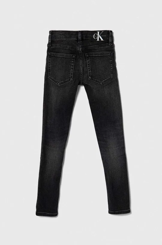 Detské rifle Calvin Klein Jeans čierna