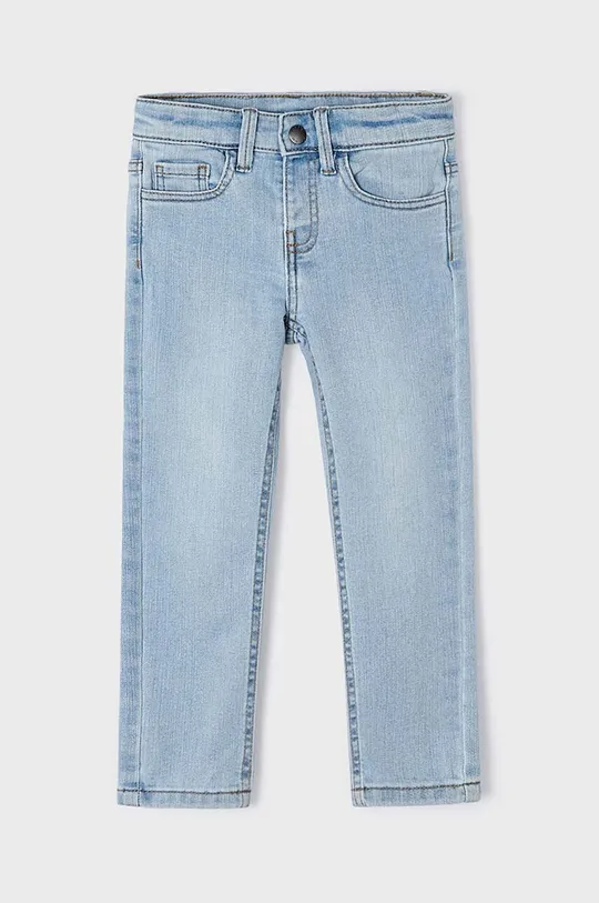 niebieski Mayoral jeansy dziecięce slim fit Chłopięcy