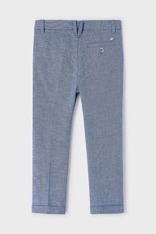 Mayoral pantaloni con aggiunta di lino bambino/a blu