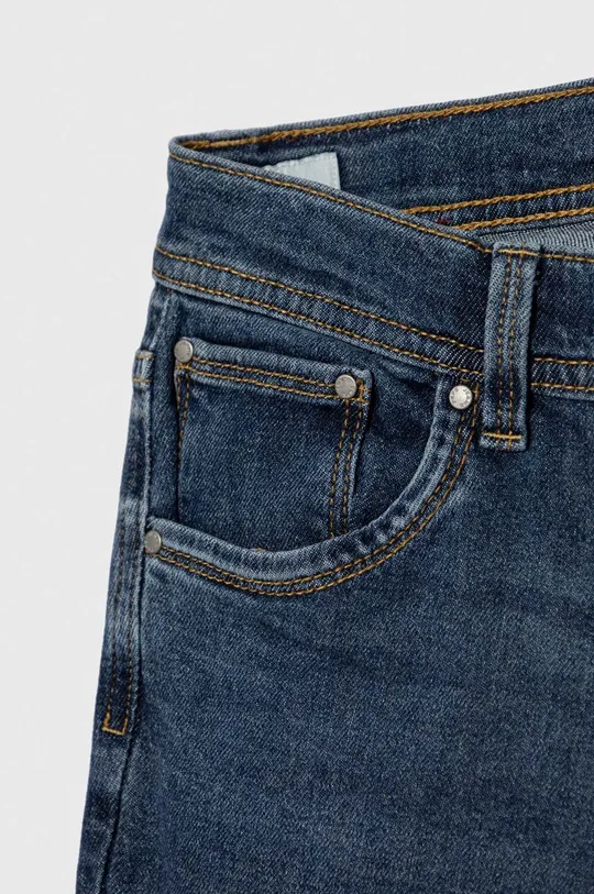 Pepe Jeans jeansy dziecięce SLIM JEANS JR Materiał zasadniczy: 98 % Bawełna, 2 % Elastan, Podszewka kieszeni: 65 % Poliester, 35 % Bawełna