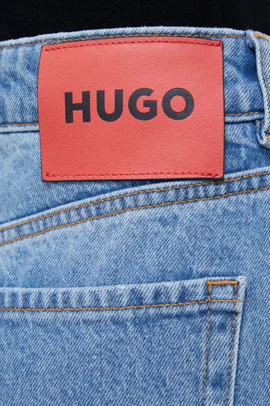 niebieski HUGO jeansy Gilissi