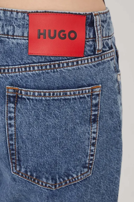 niebieski HUGO jeansy 938
