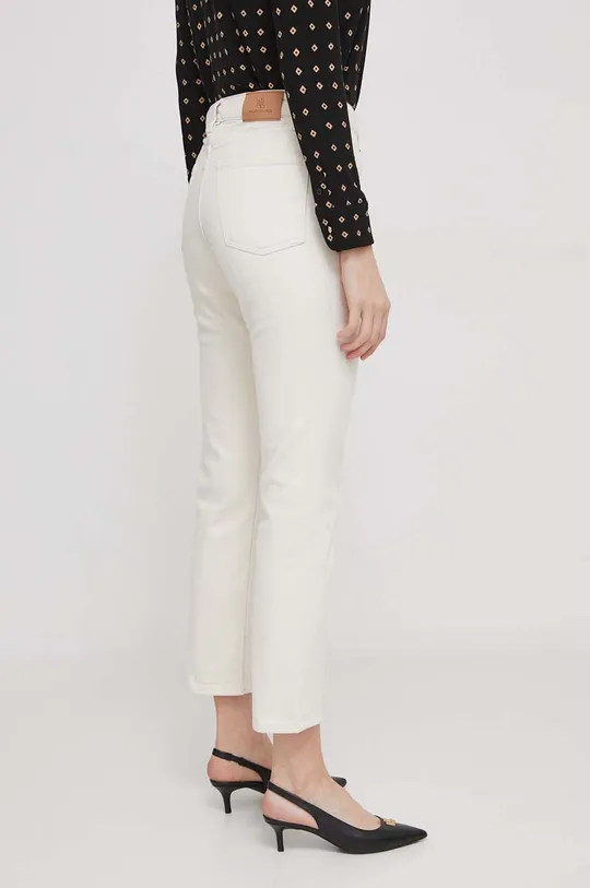 Lauren Ralph Lauren jeansy Materiał zasadniczy: 99 % Bawełna, 1 % Elastan, Wstawki: Skóra naturalna