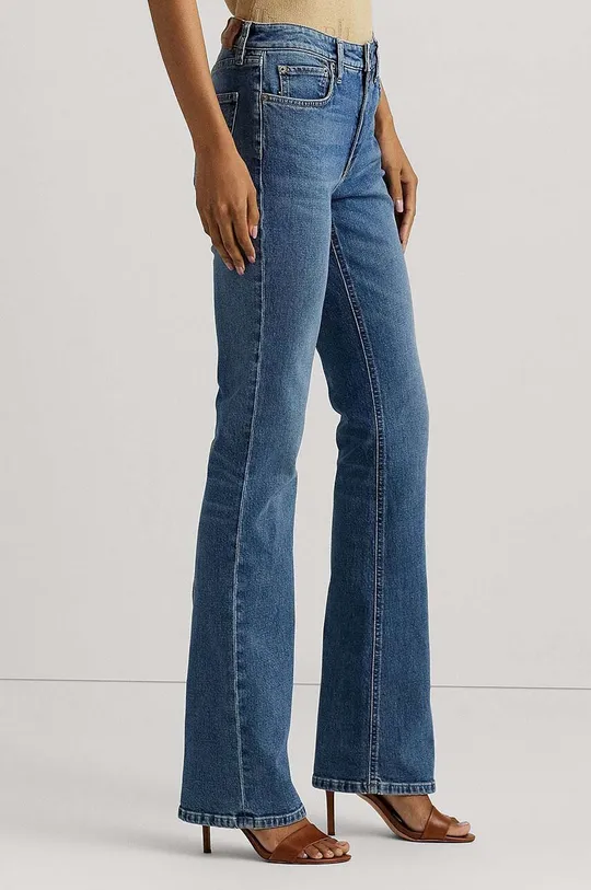Lauren Ralph Lauren jeansy Materiał zasadniczy: 99 % Bawełna, 1 % Elastan, Wstawki: 100 % Skóra naturalna