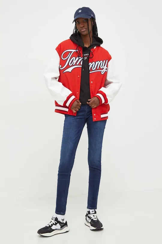 Tommy Jeans jeansy granatowy