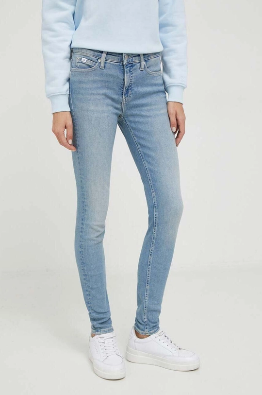 kék Calvin Klein Jeans farmer Női