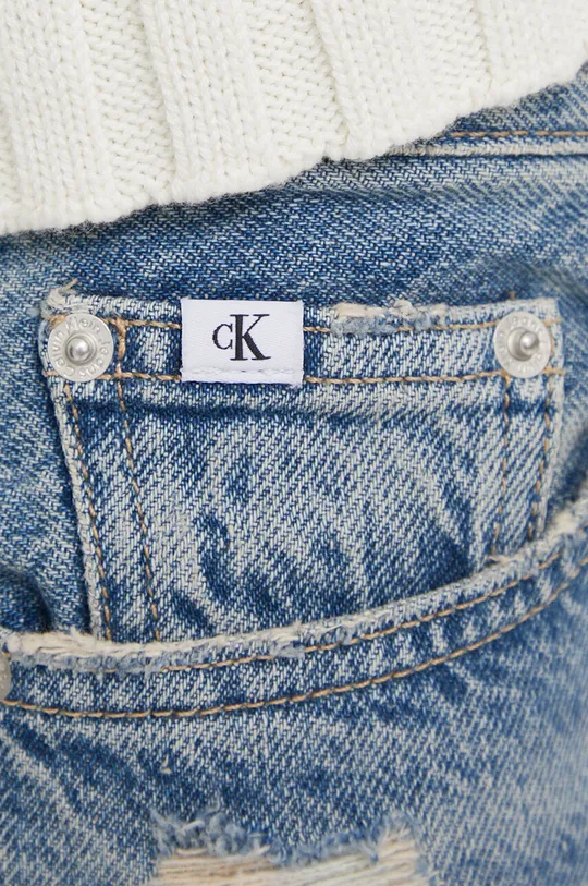 μπλε Τζιν παντελόνι Calvin Klein Jeans Mom Jean