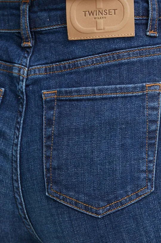 granatowy Twinset jeansy