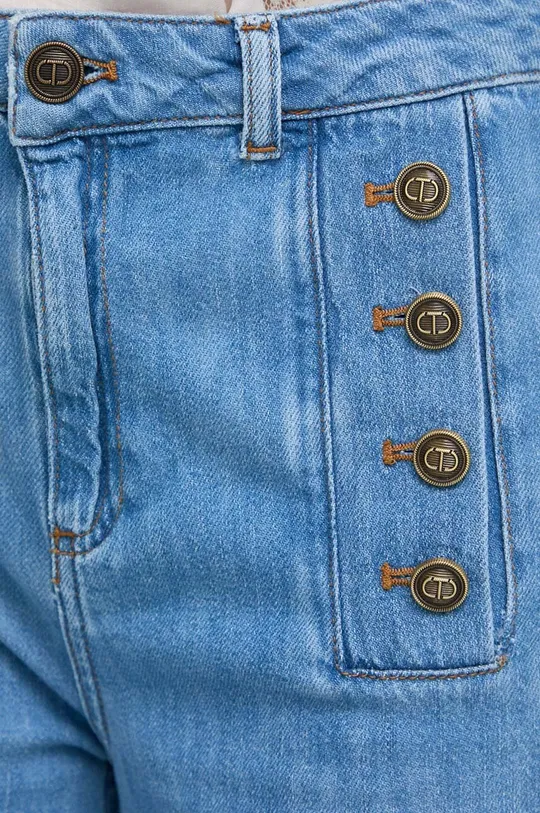 niebieski Twinset jeansy
