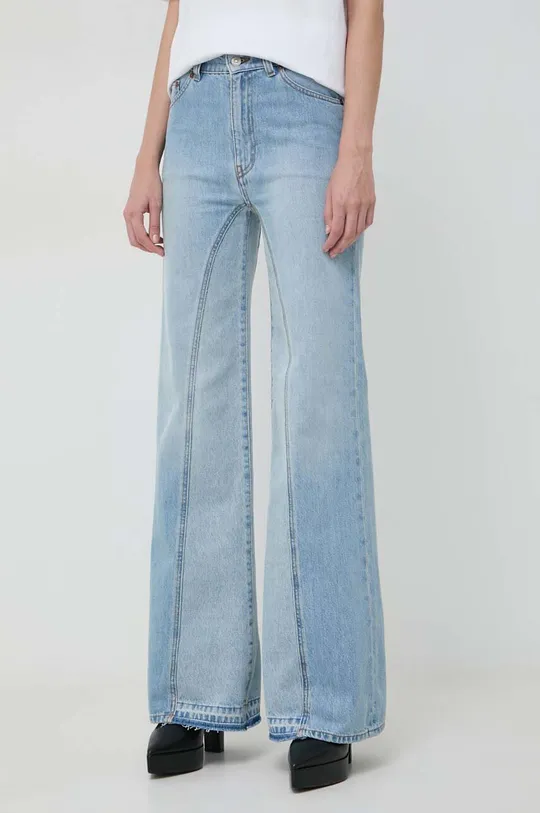 Victoria Beckham jeansy niebieski