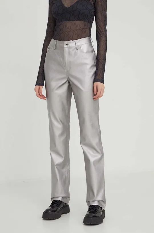 argento Karl Lagerfeld Jeans pantaloni Donna