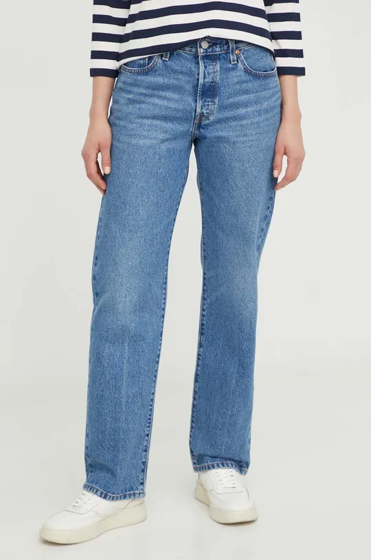 niebieski Levi's jeansy 501 90S Damski