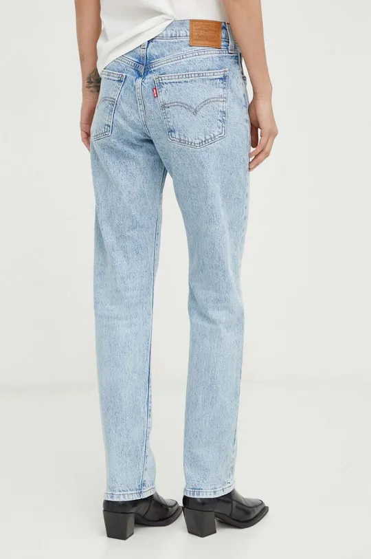 Levi's jeansy MIDDY STRAIGHT 99 % Bawełna, 1 % Elastan